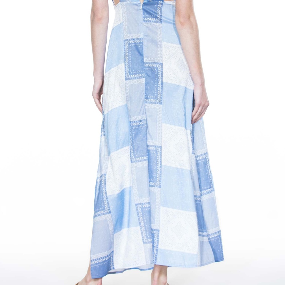 HALTER  SLEEVELESS DRESS - Picture 8 of 8